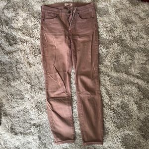 Madewell Mauve Jeans